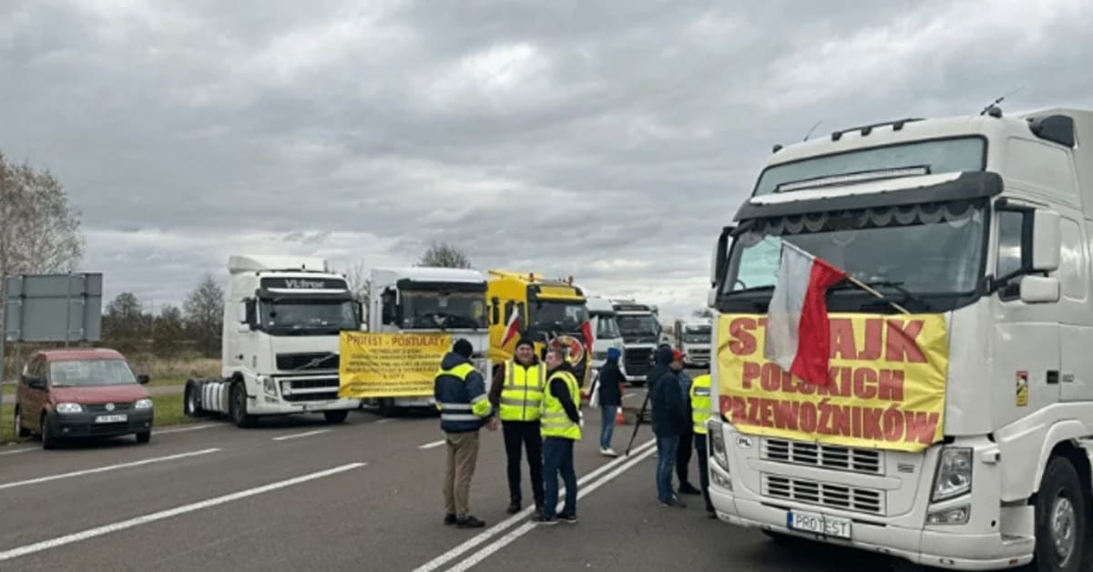 Strike at the Medyka-Shehyni checkpoint - DiFFreight